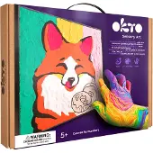 Okto Schaumstoff Ton Fox 20001 Mehrfarbig 42 x 30 x 5 cm
