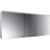 Emco asis evo Lichtspiegelschrank, Unterputzmodell, 3 Türen, 1600 mm