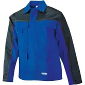 Planam Hitze-/Schweisserschutz-Jacke WeldShield blau/schwarz, Gr.64