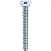 Heco MULTI-MONTI-plus F Betonschraube 7,5 x 120 Senkkopf, T-Drive, verzinkt blau, A2K