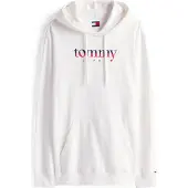 Tommy Hilfiger Weißes Baumwoll-Herren Sweatshirt