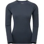 Montane F Dart Long Sleeve T-Shirt, Damen, blau