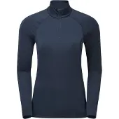Montane F Dart Xt Zip Neck, Damen, blau