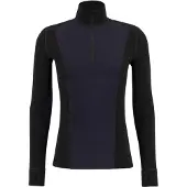 Ulvang Peak Map Half Zip, Funktionsshirt, Herren, schwarz/dunkelblau