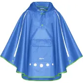 Playshoes Regenponcho faltbar in Blau | Gr.: XL