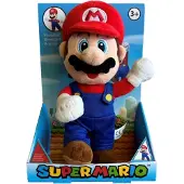 Simba Super Mario Bros Mario, bewegliches Plü schtier, 25 cm
