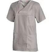 Leiber Schlupfkasack, kurzarm, unisex, hellgrau 08/769/82-l , Größe: I (Damen 38/40 = M, Herren 44/46 = S)