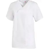 Leiber Schlupfkasack, kurzarm, unisex, weiß 08/769/01-lV , Größe: IV (Damen 50/52 = XXL, Herren 56/58 = XL)