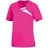 Leiber Schlupfkasack, kurzarm, Damen, fuchsia 08/1255/36-L , Größe: L