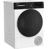 Bauknecht BT 87A WB, Freistehend, Frontlader, Wärmepumpe, Weiß, Drehregler, Berührung, Rechts