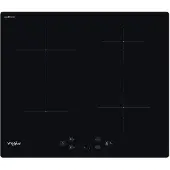 Whirlpool WS Q3560 CPNE, Schwarz, Integriert, 59 cm, Zonen-Induktionskochfeld, Glaskeramik, 4 Zone(n)