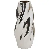 Atmosphera Vase Twisted 210138, 28 cm, silver