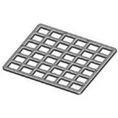 Cepex Ventilschacht Gitter Standard