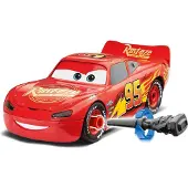 Revell 06562 Build & Play: Lightning McQueen Disney-Cars - with Authentic Lights & Sounds - 1:20 Scale Unbuilt Scale Unbuilt Pre-Coloured Toy - 19 Parts - from 4 Years+