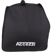 Accezzi schuh- und helmtasche, schwarz