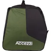 Accezzi schuh- und helmtasche, dunkelgrün
