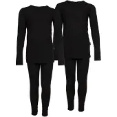 Accezzi Skiunterwäsche, Junior, schwarz, 2 Sets