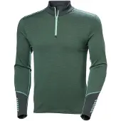 Helly Hansen Skipullover Lifa Merino Midweight 1/2 Zip Herren Jungle Green-XXL