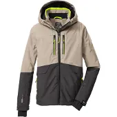 Killtec Skijacke "KSW 201 BYS SKI JCKT" Stylische, wasser- und winddichte Skijacke mit reflektierenden Details