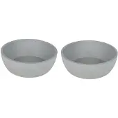 District 70 - 2x BAMBOO Dog Bowl Medium - Ice Blue - 1000ml.