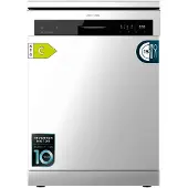 Cecotec Bolero Aguazero 6500 Inox C, Freistehend, Standardgröße (60 cm), Edelstahl, Berührung, Schublade, 15 Maßgedecke