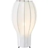 Markslöjd Tischlampe Hikari, weiß / opal, für Wohn- / Esszimmer, Textil / Stoff / Seide, Tischlampe