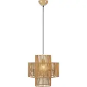 Markslöjd Soga 1 Pendelleuchte Natural , Soga, Beige, für Wohnzimmer, Sonstige