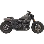 Bassani Xhaust Sweeper Radius 2-2 Harley Davidson Ref:1s22fb Nicht Homologiertes Vollständiges Auspuffsystem