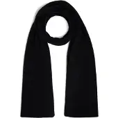 Marie Lund Pure Cashmere Schal in schwarz - 0065 | Gr.: onesize