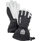 Hestra Army Leather Heli JR Ski Handschuhe, Schwarz, 4