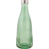 Cosy & Trendy Wasserflasche Mit Glasdeckel 1l Dunkelgrün H28cm