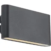 QAZQA Wandleuchte schwarz magnetisch inkl. LED wiederaufladbar - Batt