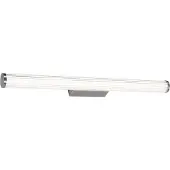 QAZQA Retro Wandleuchte Gunmetal 80,4cm inkl. LED IP44 - Coco