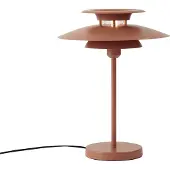 QAZQA Retro-Tischleuchte Mokka Stahl 45cm - Pauly