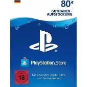 PSN Code 80 Euro Code wird als PDF Datei geliefert PlayStation Network Einzweckgutschein