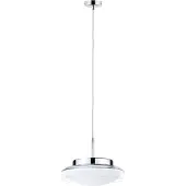Paulmann Luena LED Pendelleuchte IP44 Chrom/Clear -, Luena, Metallisch, für Badezimmer, Metall, Modern