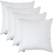 Homescapes FÜLLKISSEN 4er-Set, Federkissen 80/80 cm