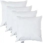 Homescapes FÜLLKISSEN 4er-Set, Federkissen 40/40 cm