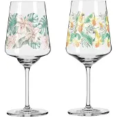 Ritzenhoff Cocktailgläser Sommerrausch Aperizzo, Aperitifglas, 544ml, Dekor mit Flora und Fauna, 2 Stück