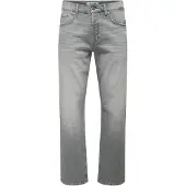 Only & Sons Straight-Jeans "ONSEDGE PERFORMANCE LB 3816 DOT DNM NOOS" Baumwollmischung, straight fit