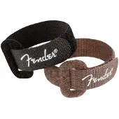 Fender Kabelbinder 7" Schwarz Braun 6er Set Nylon für Kabelmanagement