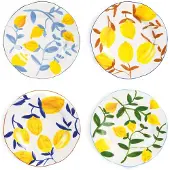 &Klevering Lemon Twig Teller 22 cm set von 4