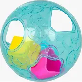 Playgro Roll & Sort Ball Aktivitätsspielzeug, Blau, Babyspielzeug