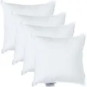 Homescapes FÜLLKISSEN 4er-Set – 30/30 cm, Super-Mikrofaser