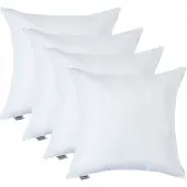 Homescapes FÜLLKISSEN 4er-Set – 55/55 cm, Super-Mikrofaser