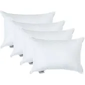 Homescapes FÜLLKISSEN 4er-Set – 30/40 cm, Super-Mikrofaser