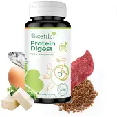 Biostile Protein Digest – Verdauungsenzyme mit Laktase für optimale Nährstoffaufnahme