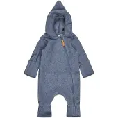 Sterntaler Safari Baumwollfleece-Overall, blau, 56