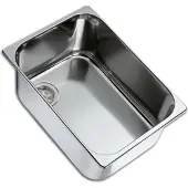 Hollex -Edelstahl-Rechteckspüle 298 x 238 x 150 mm
