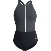 Arena Badeanzug Damen Shapewear Silvia - Black-night Grey-white - 44